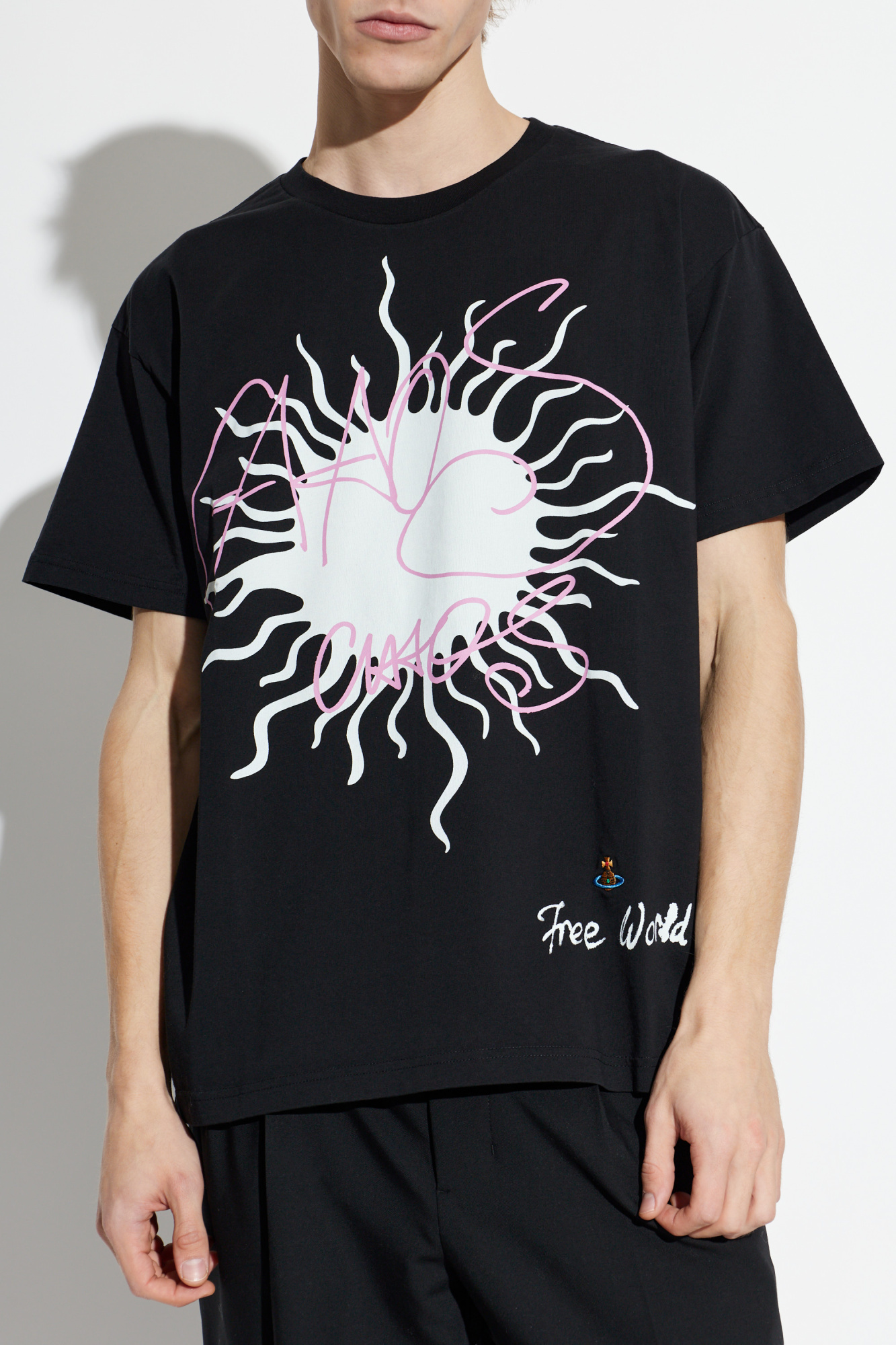 Preto T-shirt com estampado Vivienne Westwood - Vitkac Brazil